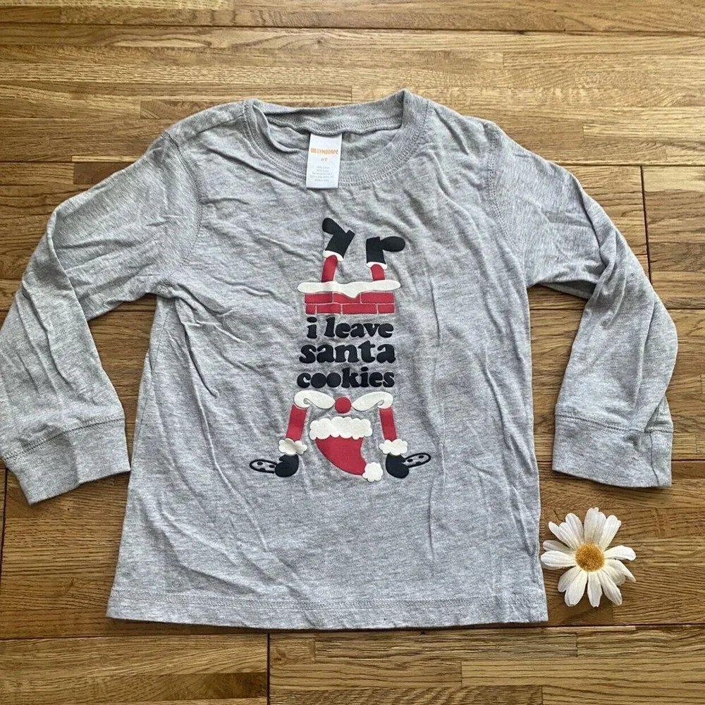Gymboree‎ Christmas Santa Shirt Size 2t